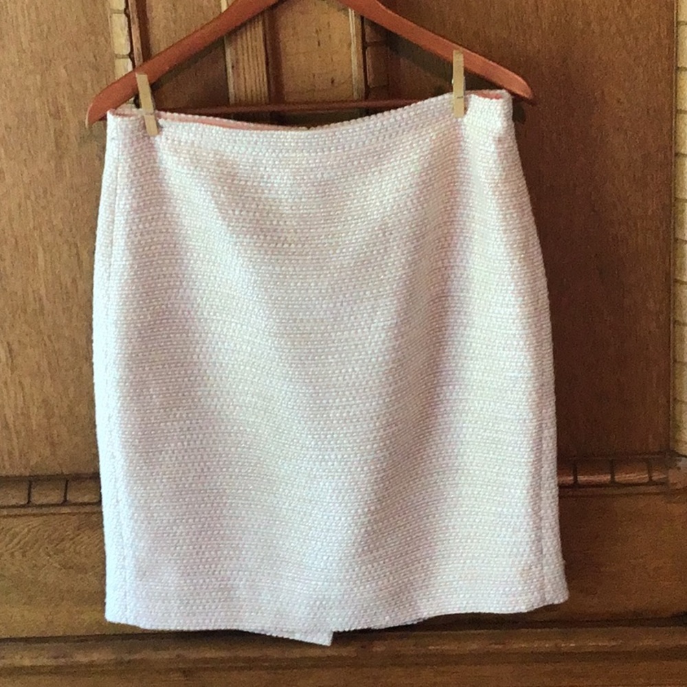 J Crew Cotton Blend Pencil Skirt Size 10